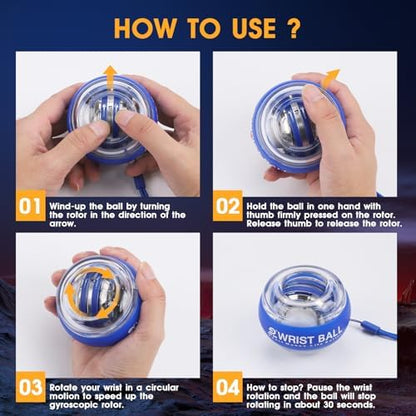 Gyro Ball Wrist Exerciser