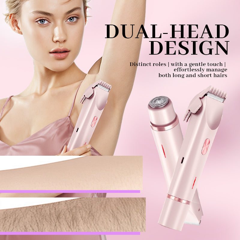 2-in-1 Body Shaver – Painless Hair Remover