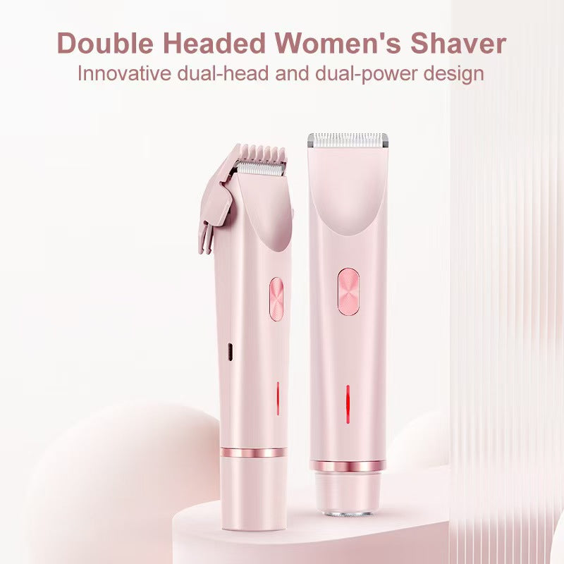 2-in-1 Body Shaver – Painless Hair Remover