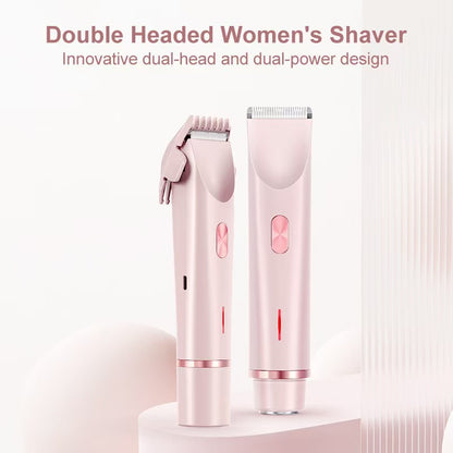 2-in-1 Body Shaver – Painless Hair Remover